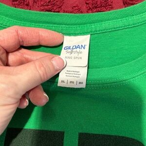 Gildan Softstyle Ring Spun T-Shirt in Bright Green